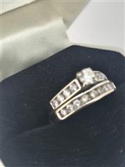 Lady's Diamond Wedding Band 19 Diamonds 2.30 Carat T.W. 14K White Gold 5.95g